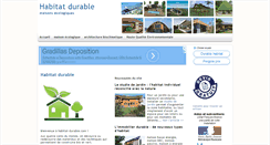 Desktop Screenshot of habitat-durable.com