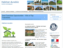 Tablet Screenshot of habitat-durable.com